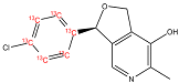  Cicletanine-13C [13C6]-(R)-(-)-Cicletanine